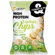 Olcsó Forpro high protein zöldség chips hagymás tejfölös 50 g