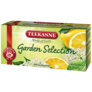 Olcsó Teekanne World Of Fruits Garden Selection bodzavirág-citromos tea 45g