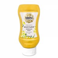 Olcsó Biona bio mustár közepesen erős 300 ml