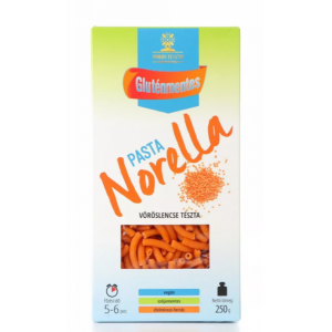 Olcsó Pasta Norella vöröslencse szarvacska száraztészta 250 g