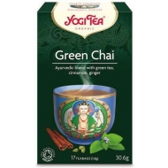 Olcsó Yogi bio tea zöld chai 17x1,8g 31g