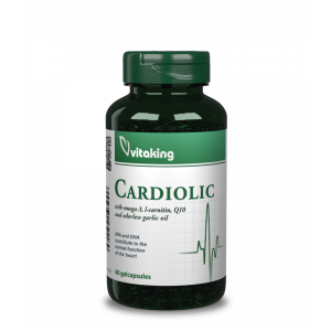 Olcsó Vitaking cardiolic lágyzselatin kapszula 60 db