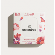 Olcsó Waterdrop microdrink relax hibiszkusz, acerola, málna ízesítéssel 12 db